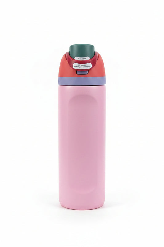 Bote termo termico Owala rosado 24 oz
