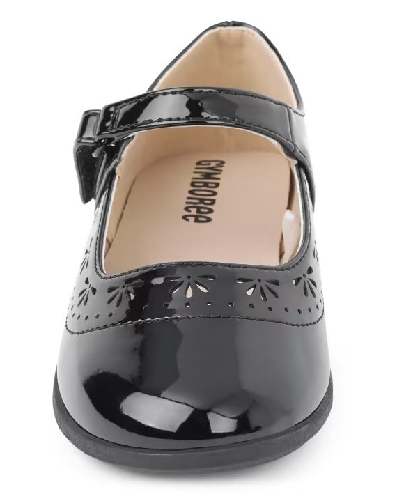 Zapatillas negras zapatos charol escolar gymboree niña