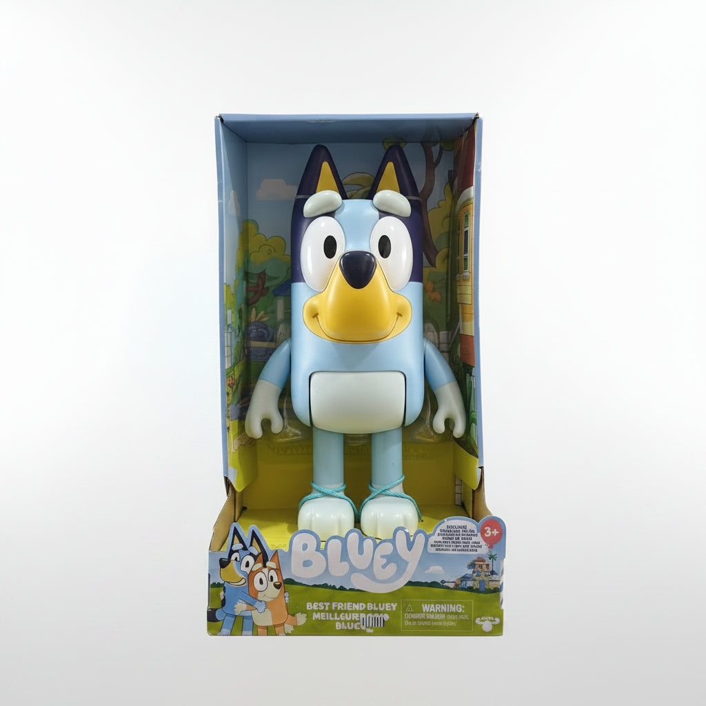 Figura Bluey 10” niña niño juguete