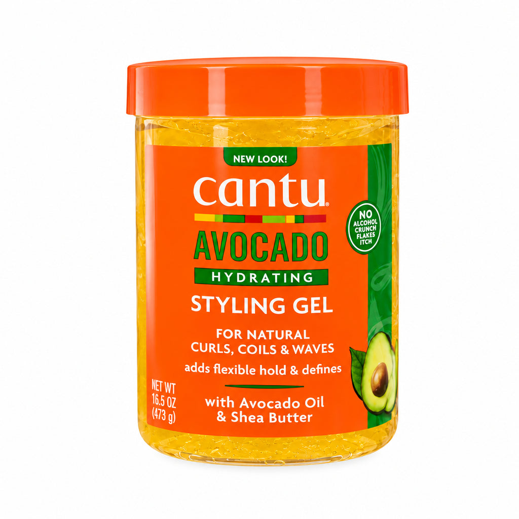 Cantu gel colochos ondas niña niño avocado 18.5oz (524g)