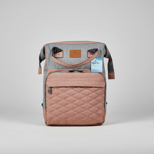 Pañalera Rosada Gris bebe niña Infan-Tec IMP-7150