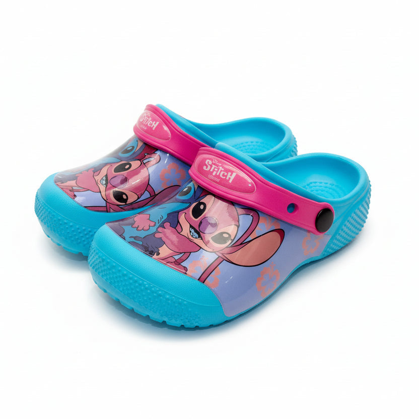 Sandalias azules niña Stitch D8-STI-86CR crocs 390345