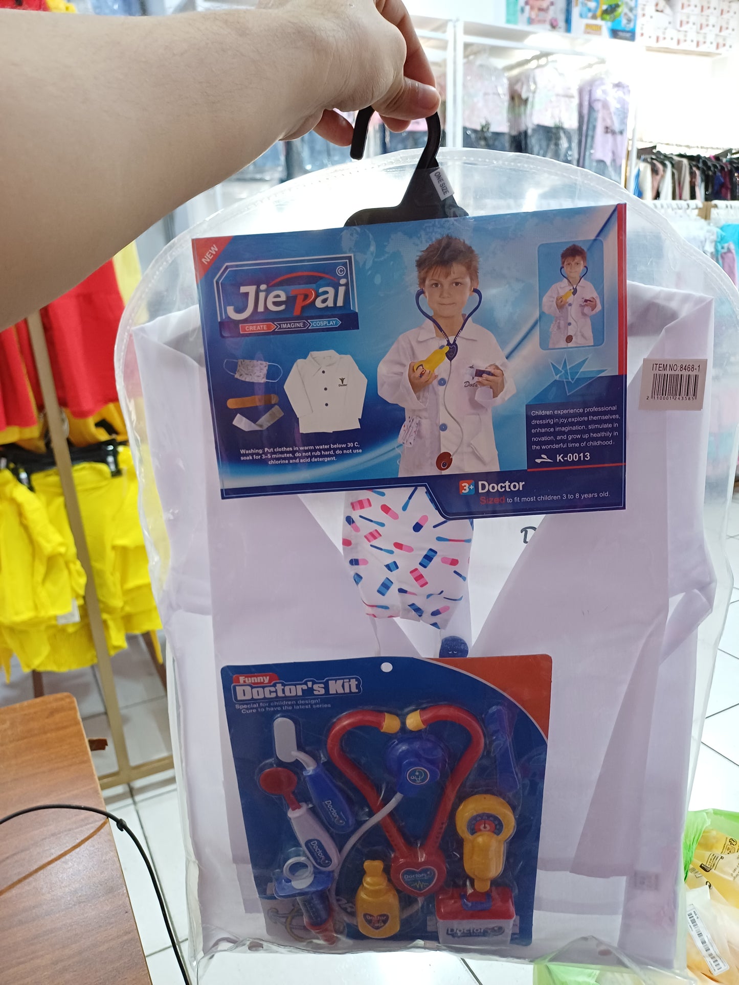 Disfraz medico niño 8468-1 juguete