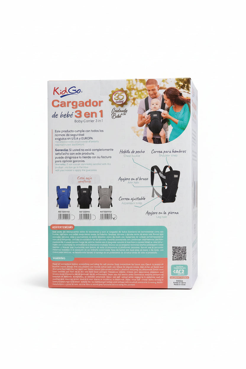 Cargador de bebe 3 en 1 Kid Go