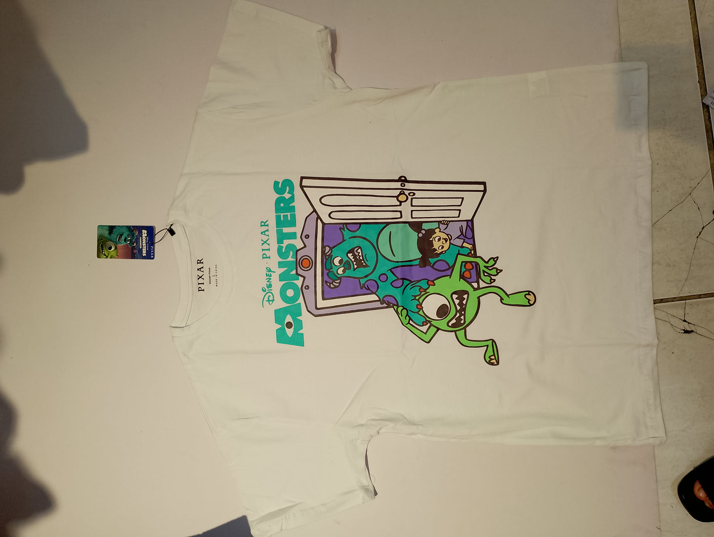 Camisa dama mujer blanco Monster inc B1-MS-100C 490390