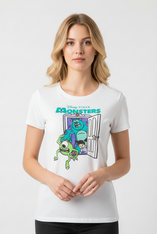 Camisa dama mujer blanco Monster inc B1-MS-100C 490390