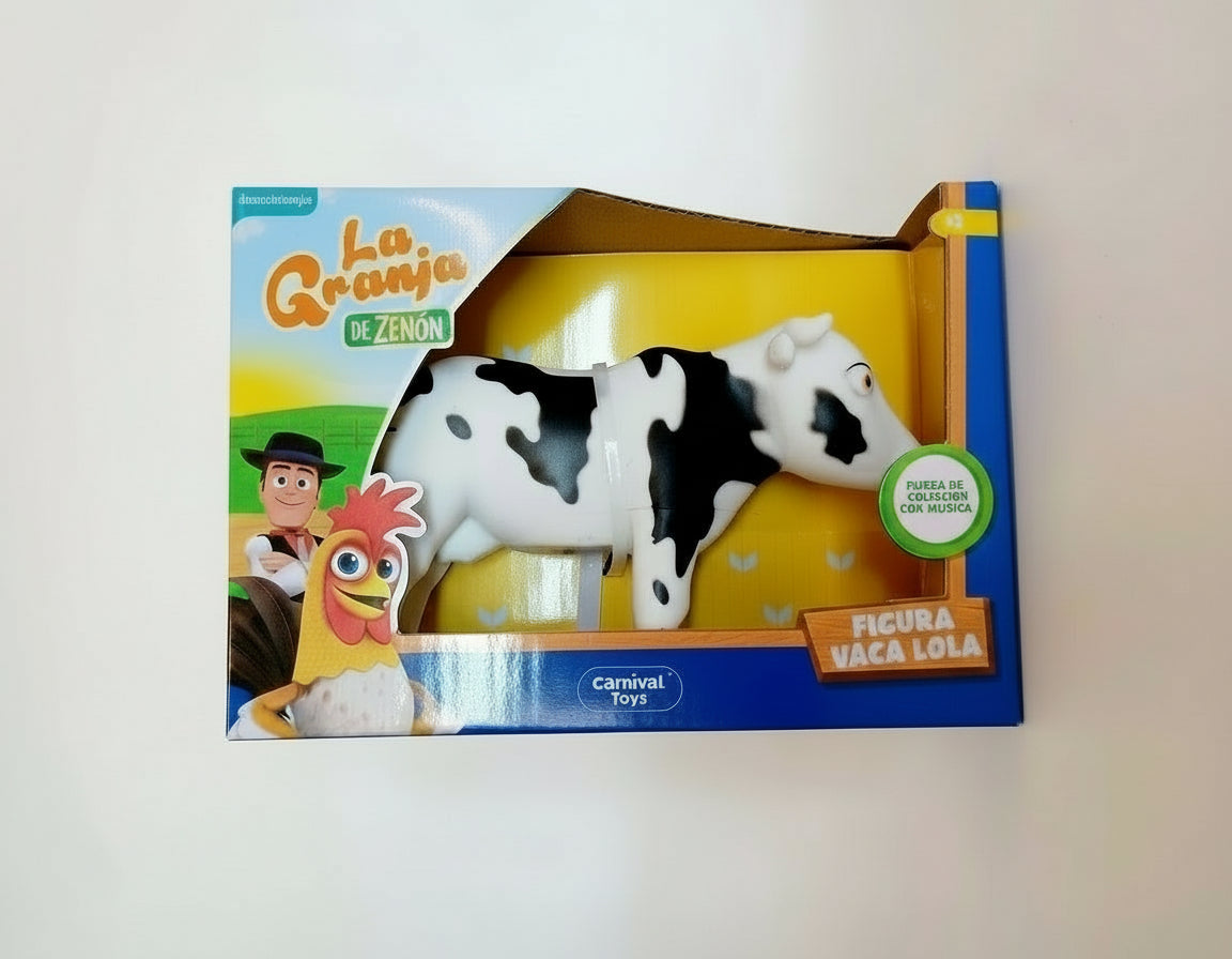 Juguete la granja de zenon vaca lola musical niño RT-VC7-01 490390290