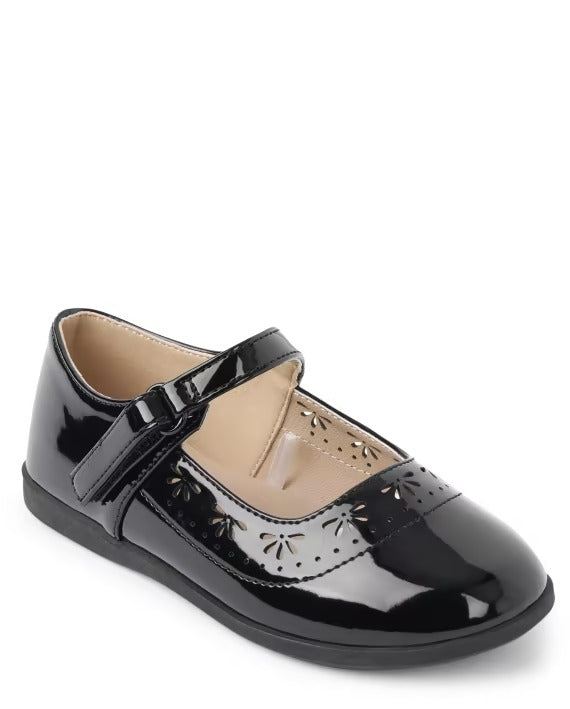 Zapatillas negras zapatos charol escolar gymboree niña