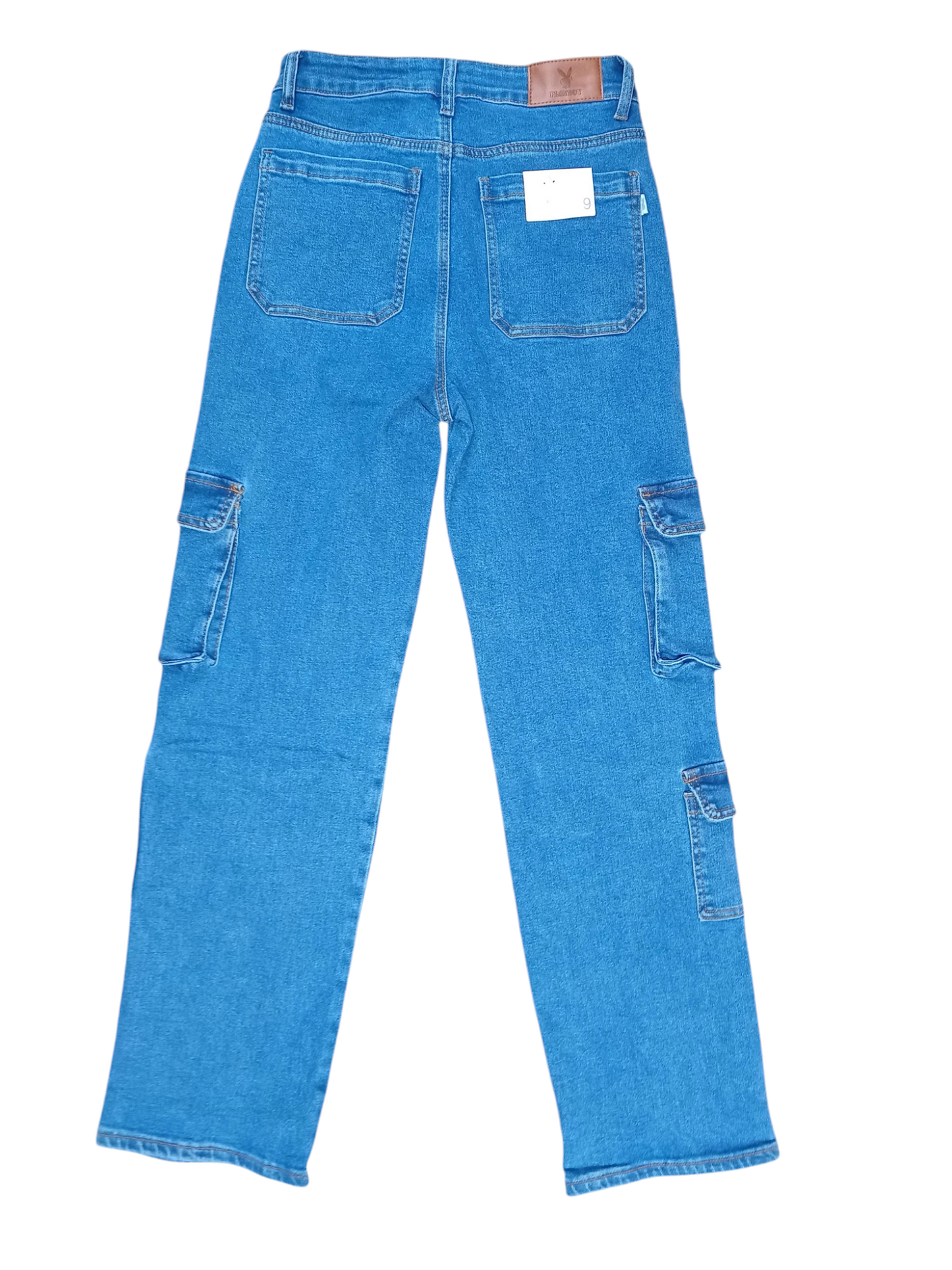 Pantalon Jeans oscuro cargo Mujer 3-15 Playboy PB11-2508 790690