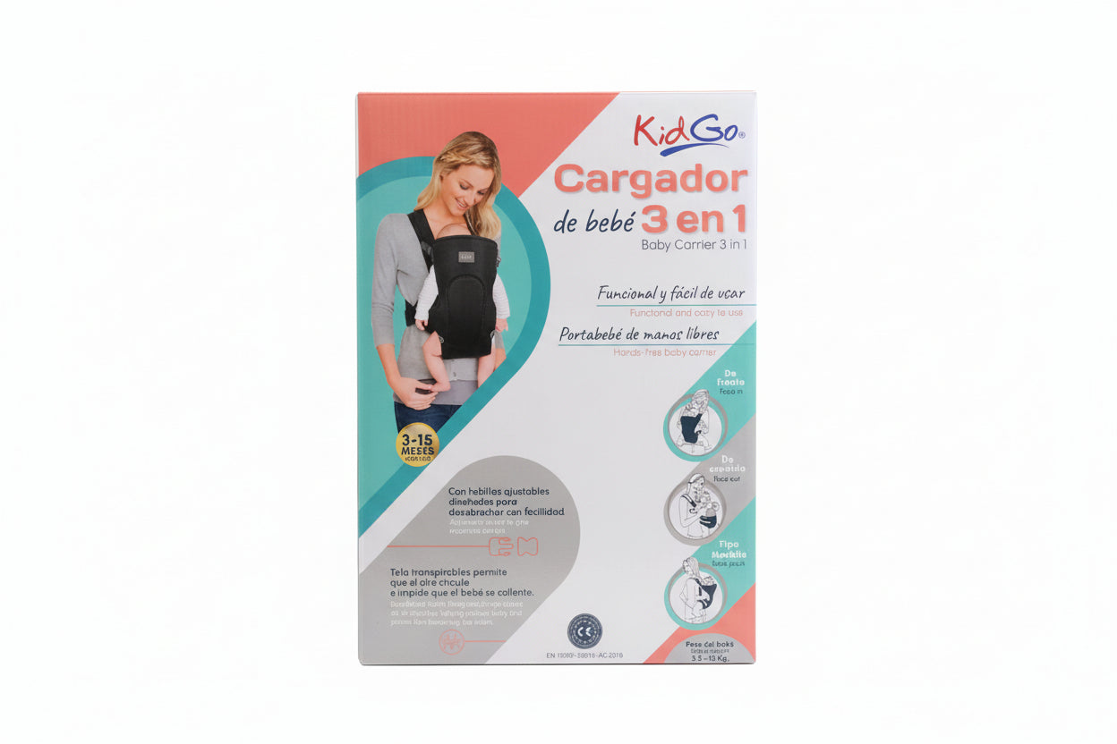 Cargador de bebe 3 en 1 Kid Go