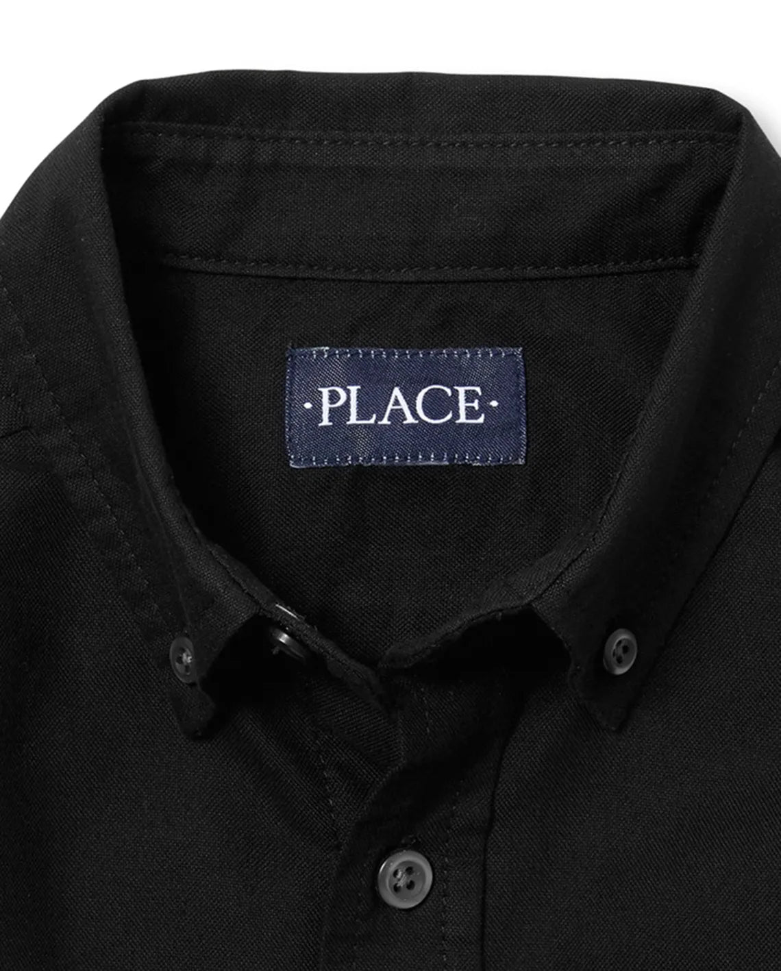 Camisa negra formal Childrens Place niño 5 -16 años