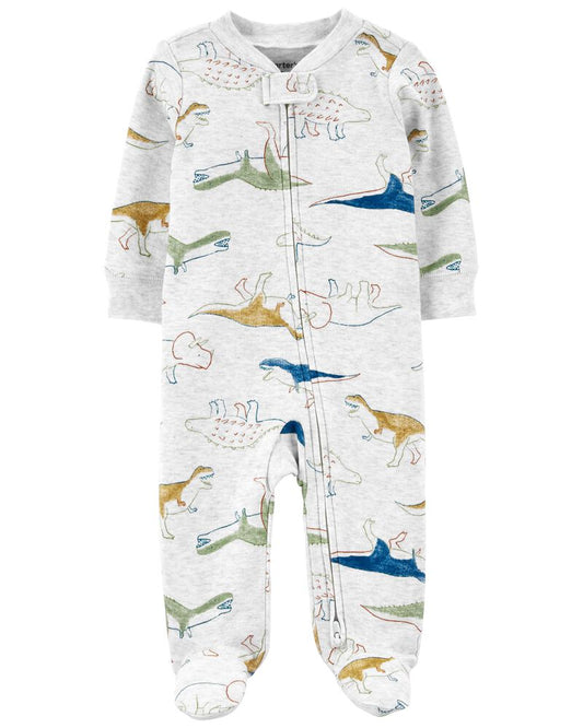 Pijama Carters bebe niño dinosaurios