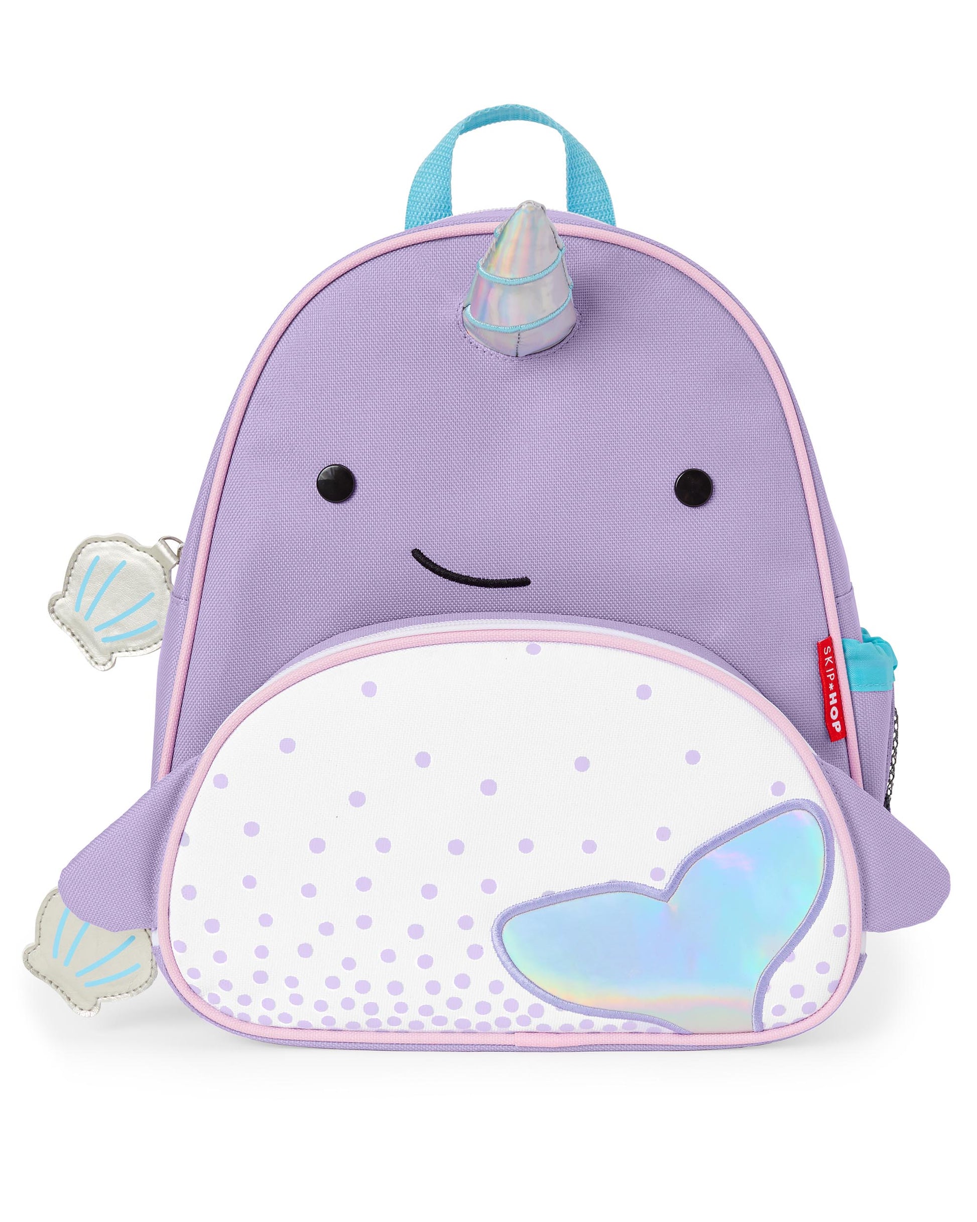 Skip Hop Mochila con ruedas para niños, zoológico, unicornio