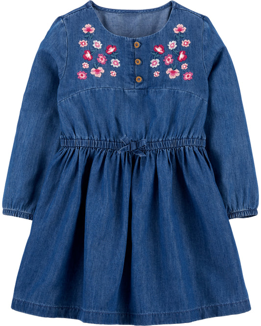 Vestido Jeans Carters niña