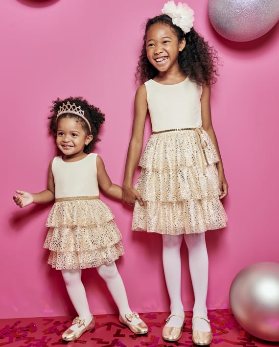 Vestido blanco niña Children's Place 0/3m 12 años tutu