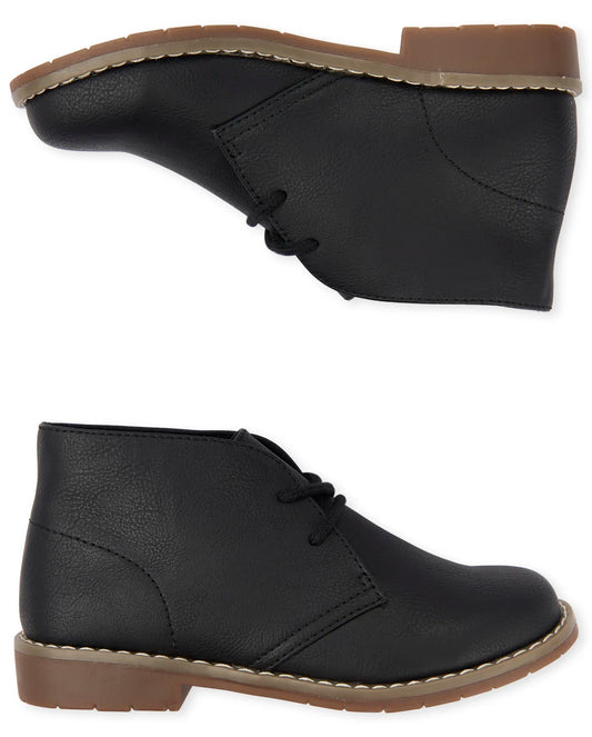 Zapatos Burritos botas formal Niño Childrens place negros