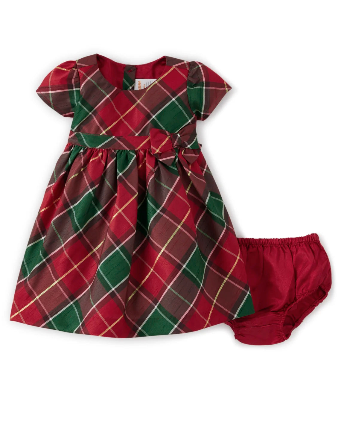 Vestido cuadros verde rojo niña Gymboree 2 a 6 años