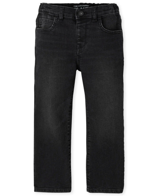 Pantalon negro jeans childrens place niño  3033816