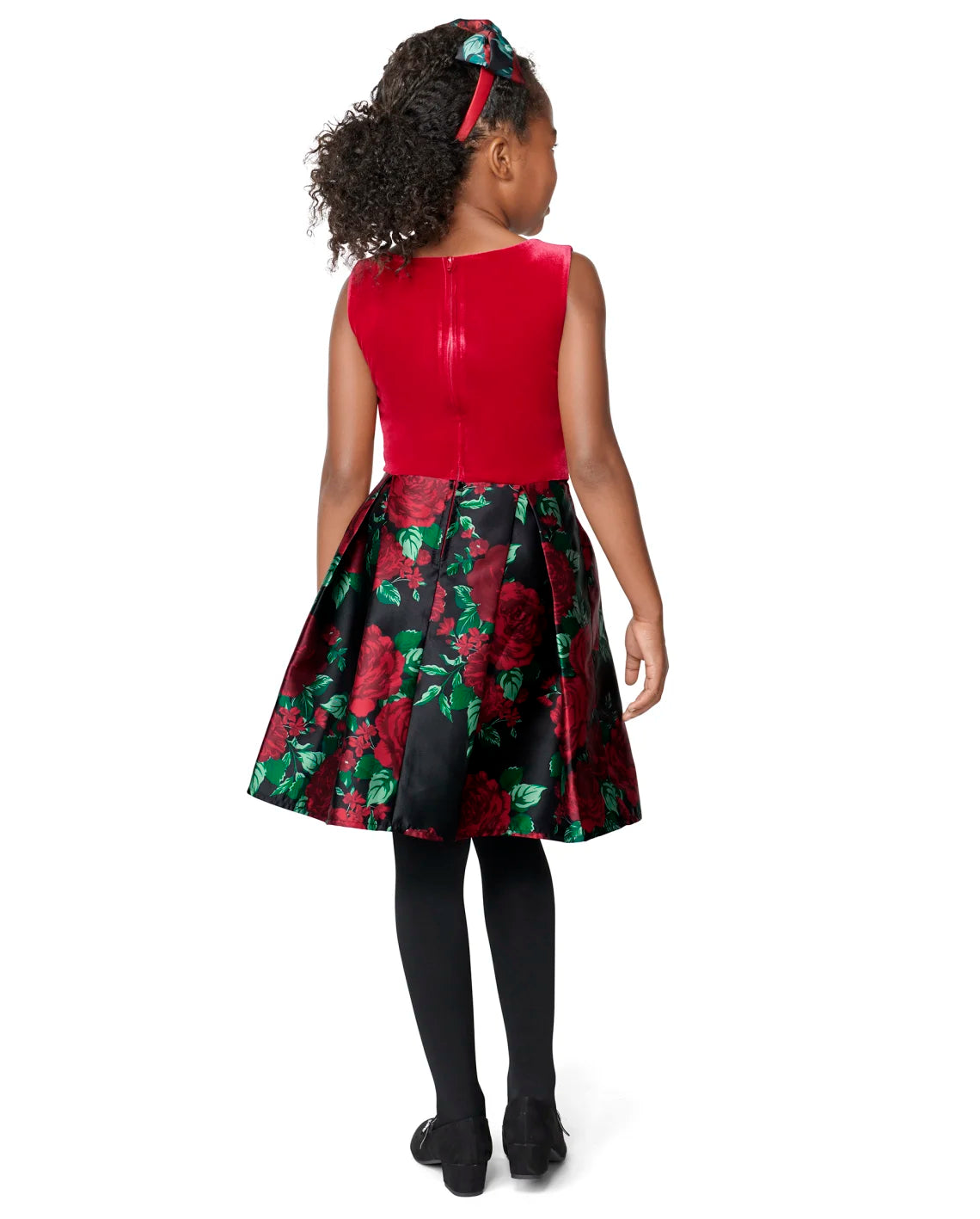 Vestido rojo flores niña Childrens Place 0/3m a 14 años 22218224