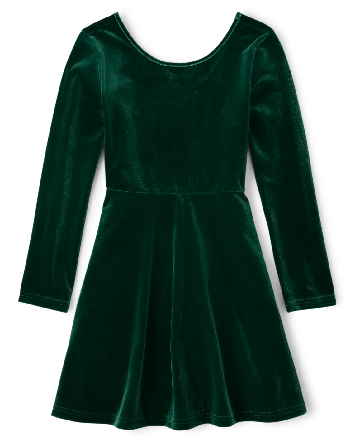 Vestido verde niña velvet Childrens Place 12m a 16 años 75691504