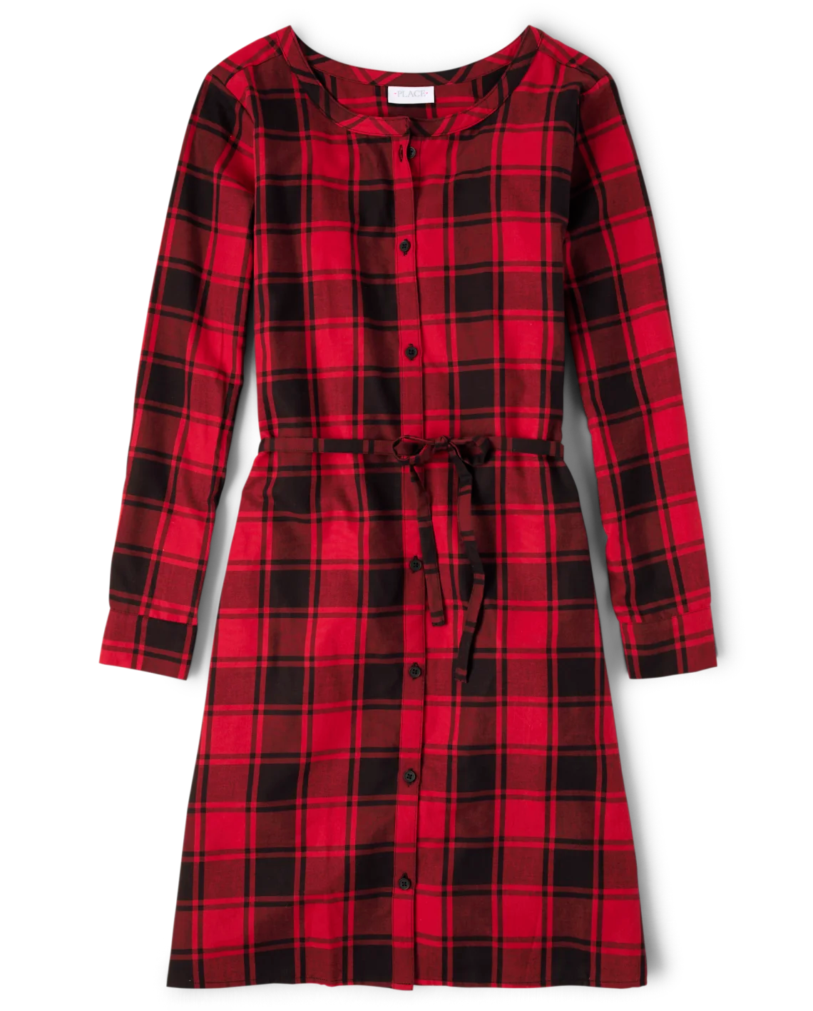 Vestido Cuadros Rojos Childrens Place Adulto Mujer 40058608 DISPONIBLE PARA NIÑAS EN MENÚ NIÑAS 37469936