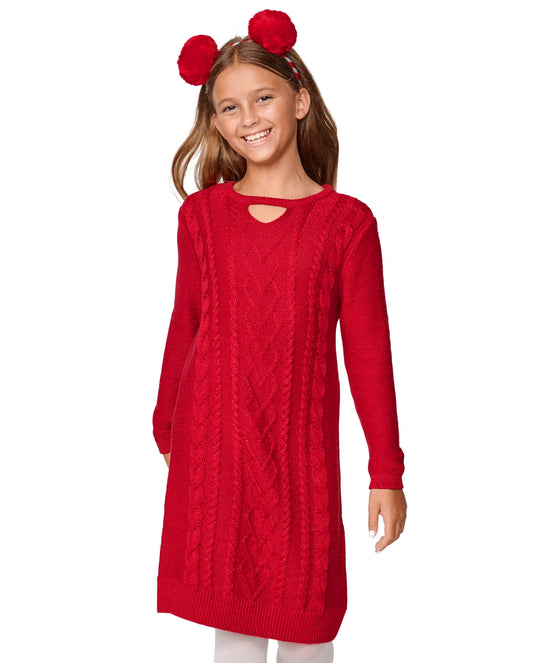 Vestido rojo sueter sweater Childrens Place 7 a 16 años 22570736