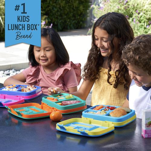 Lonchera contenedor Bentgo bento accesorio para comida antiderrame niña niño Azul y Verde Submarinos