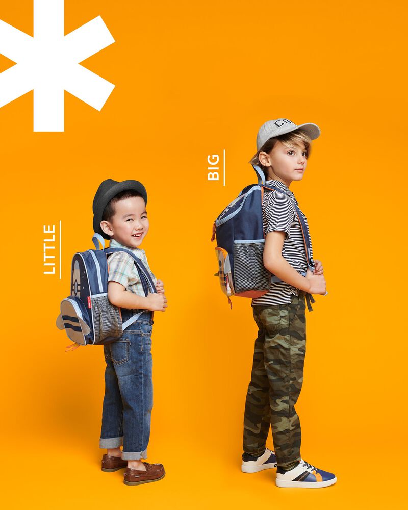 Mochila Skip hop cohete azul grande