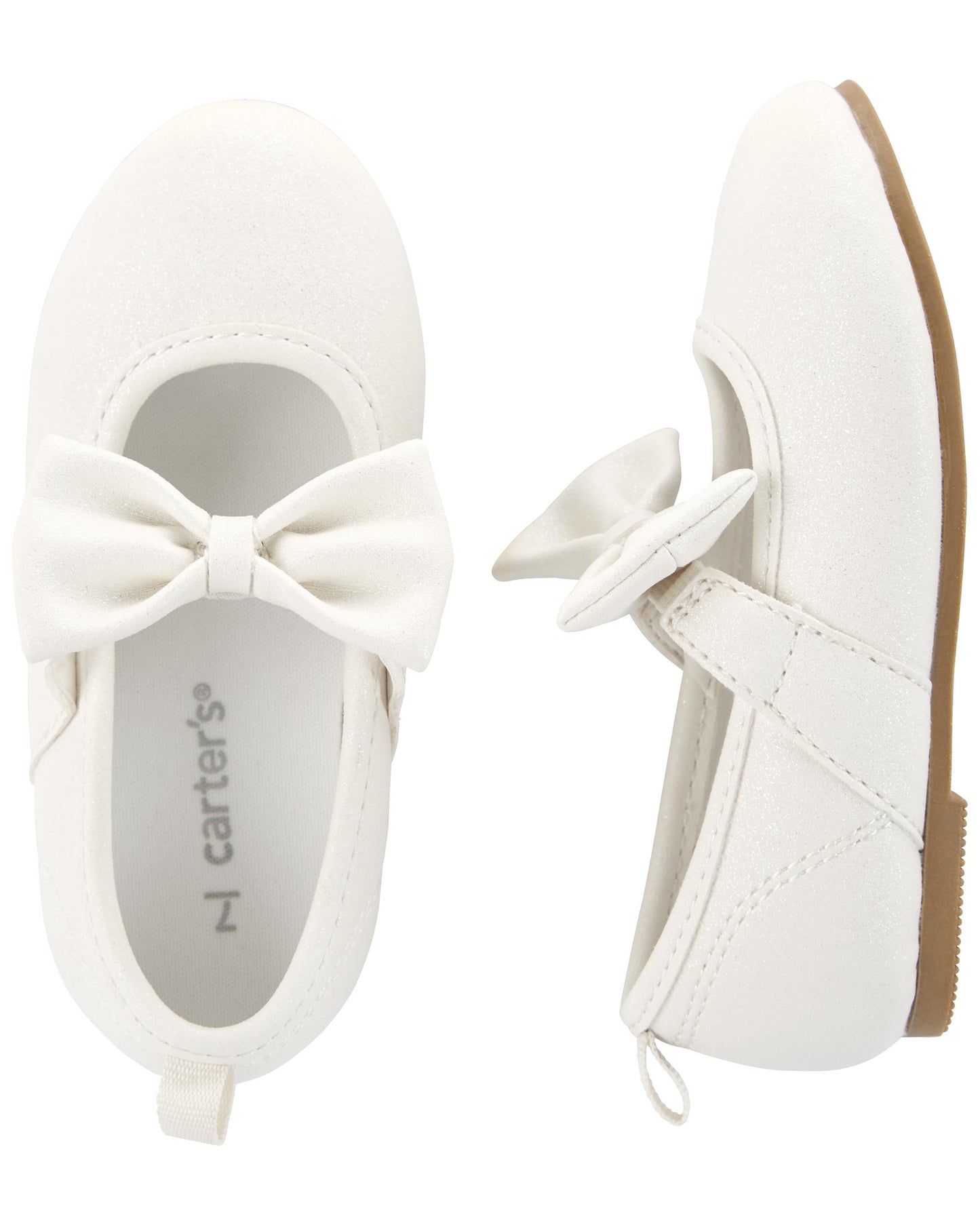 Zapatillas blancas Carters niña