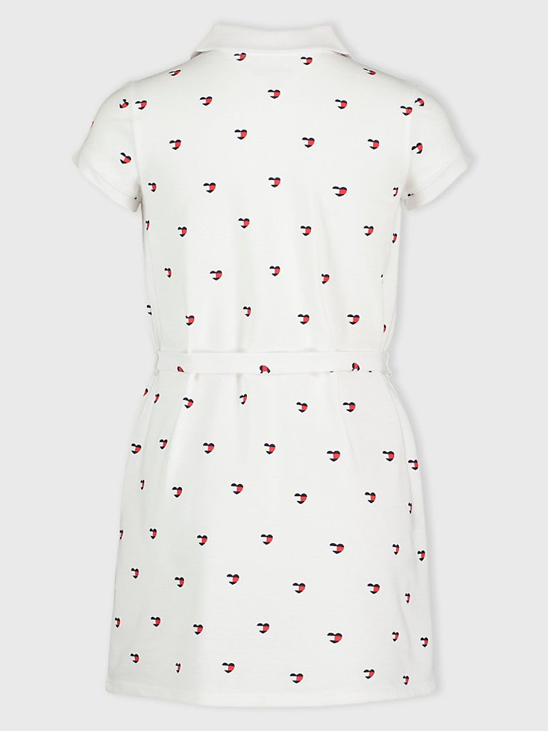 Vestido niña Tommy blanco