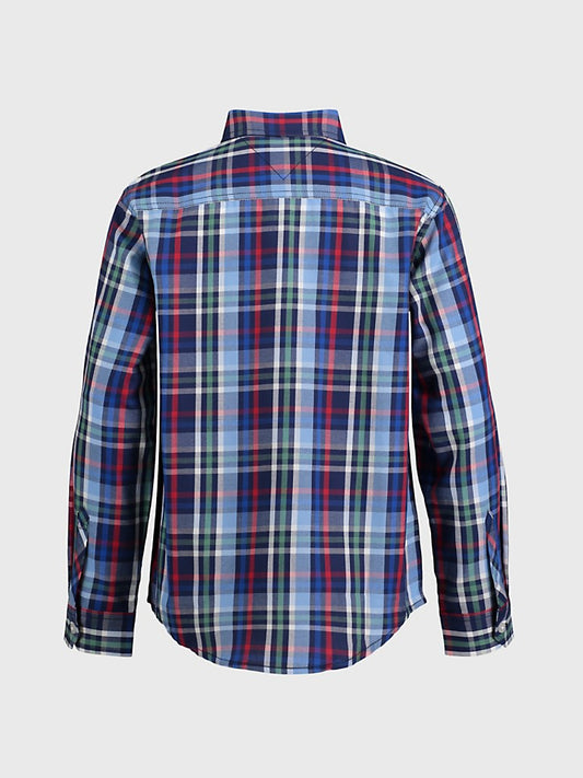 Camisa Tommy  Hilfiger cuadros niño Talla de 10 a 20
