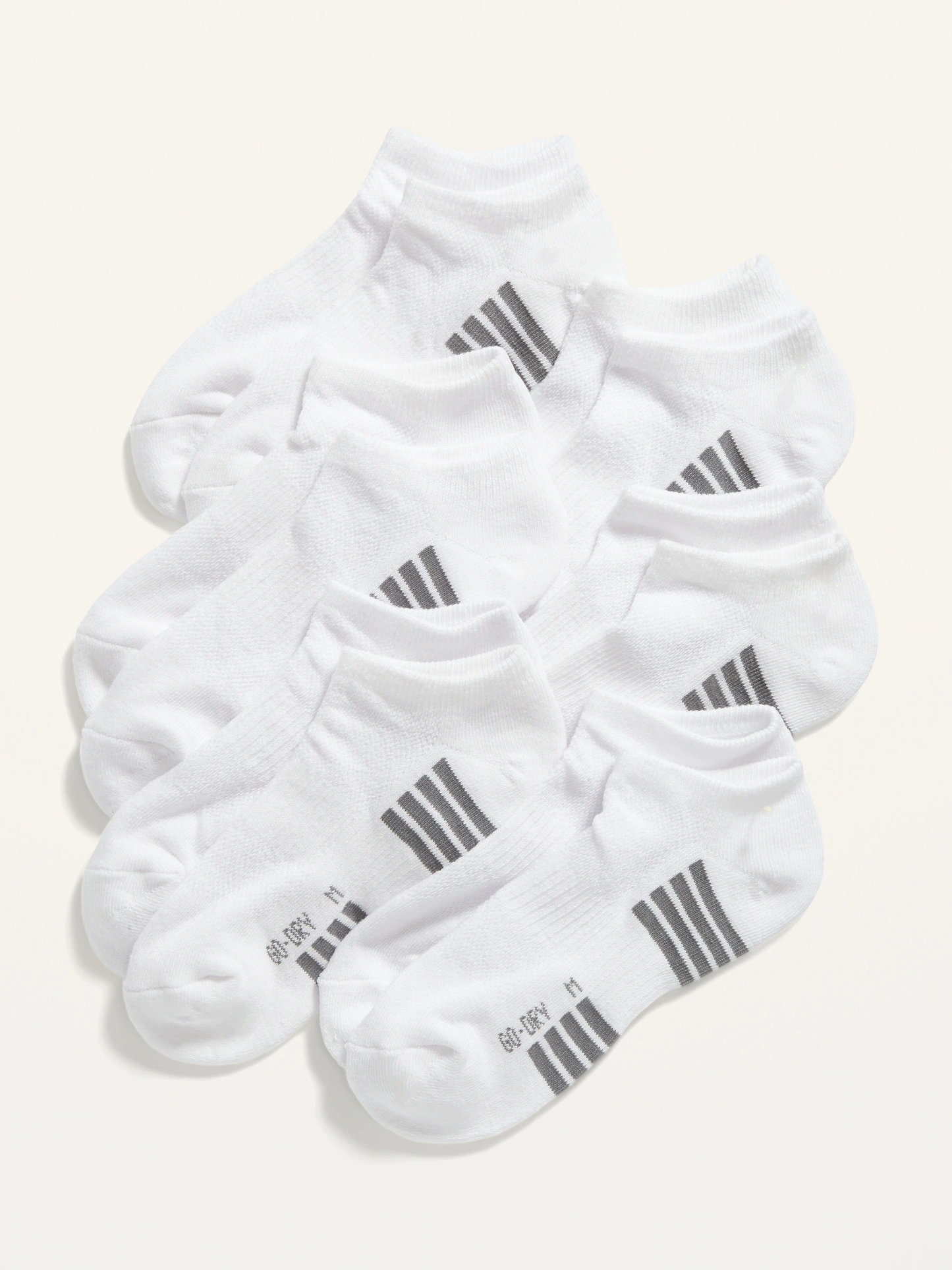 Set 6 calcetines blancos Old navy niño niña unisex calcetas bajas tobilleras. 10002