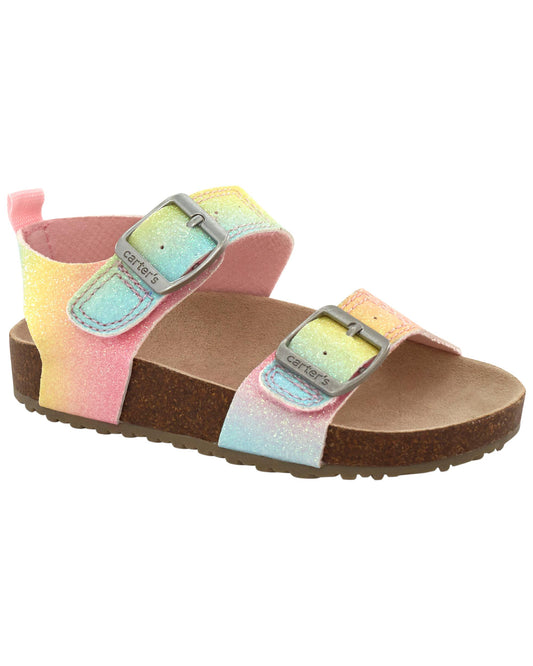 Sandalias Carter colores glitter niña13-3Y