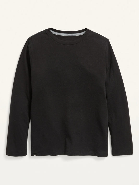 Camisa negra manga larga Old Navy niño