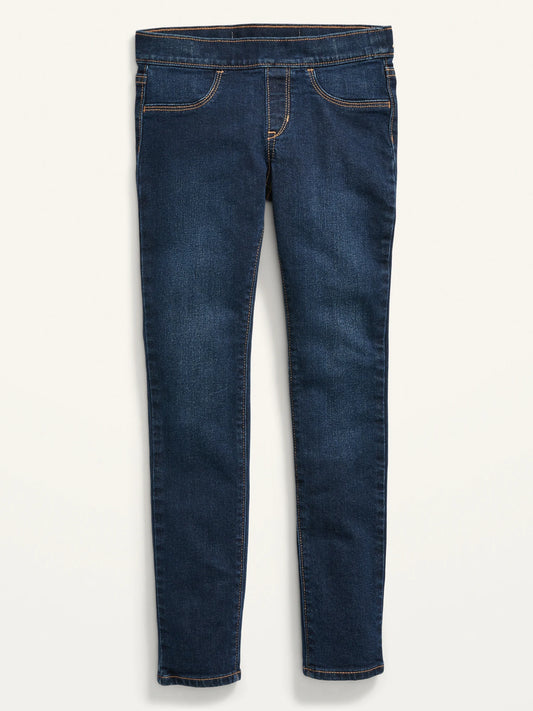 Pantalon Jeans Old navy niña Jeggings azul oscuro