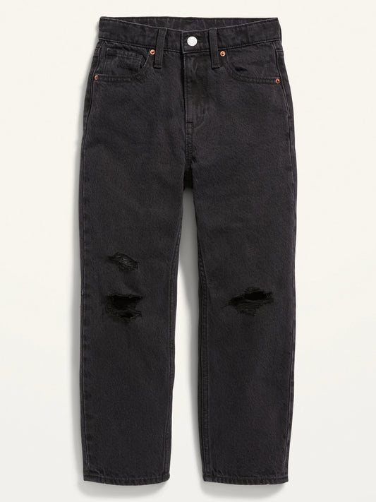 Pantalon Jeans negro roto niña Old Navy  879550