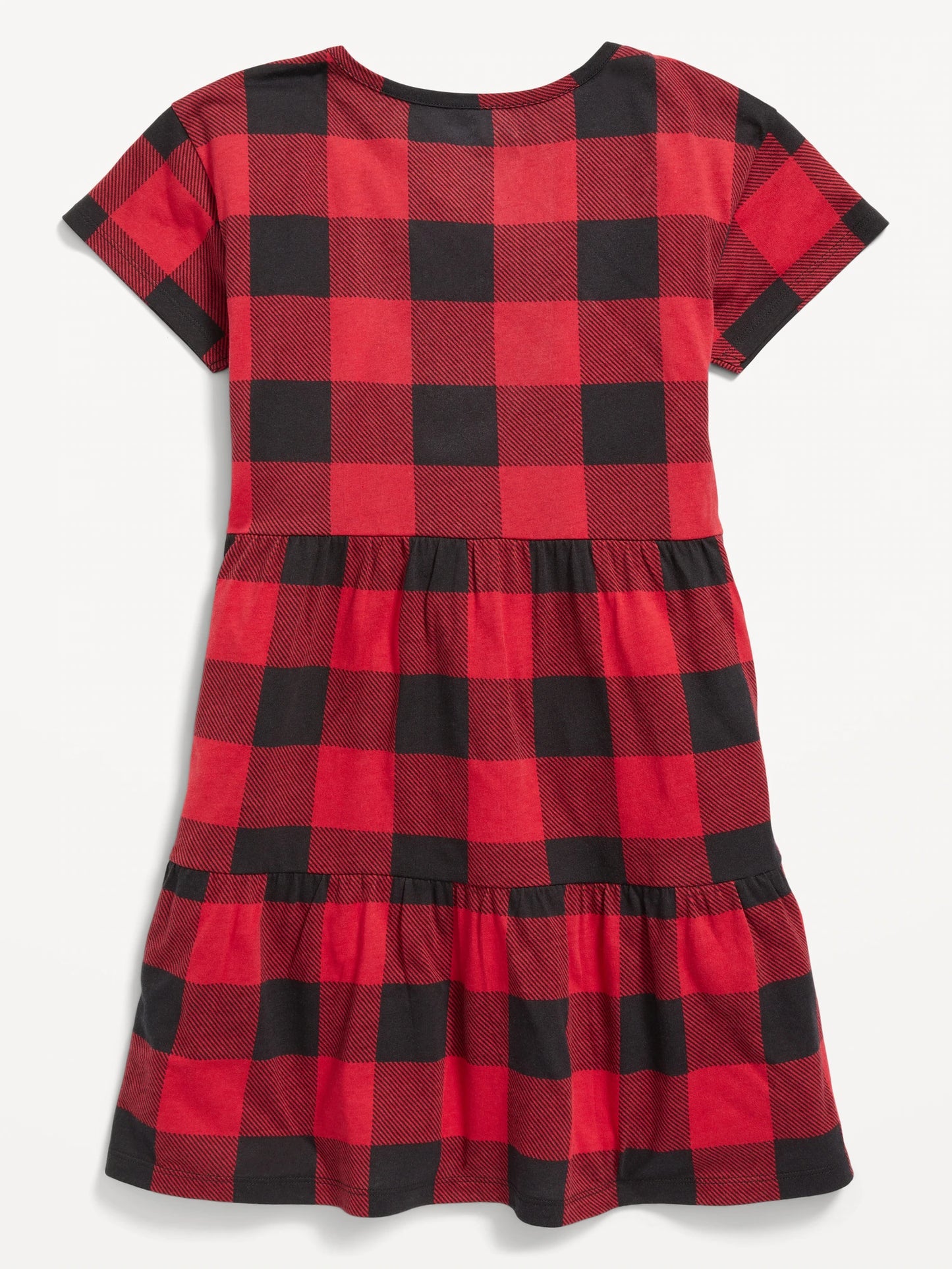 Vestido cuadros rojo Old Navy niña 5-16 40105456