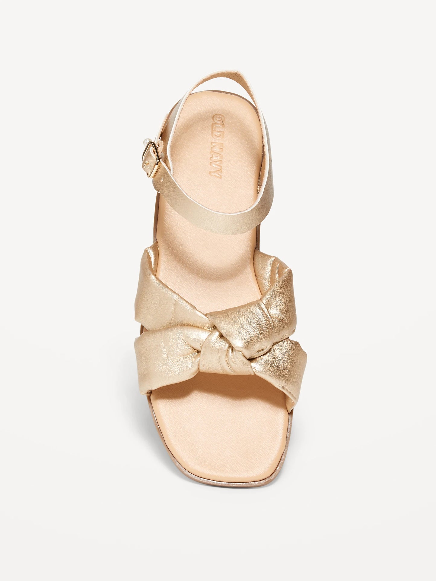 Sandalias doradas Old navy niña