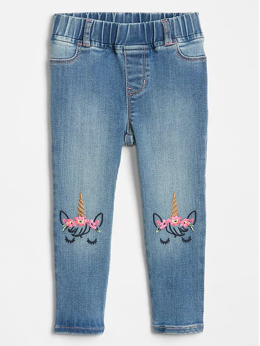 Pantalon Jeans niña Gap Unicornio 490138-00-1