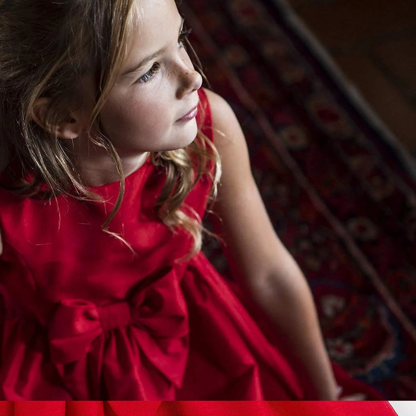 Vestido rojo niña Hope and Henry 85574640 eventos