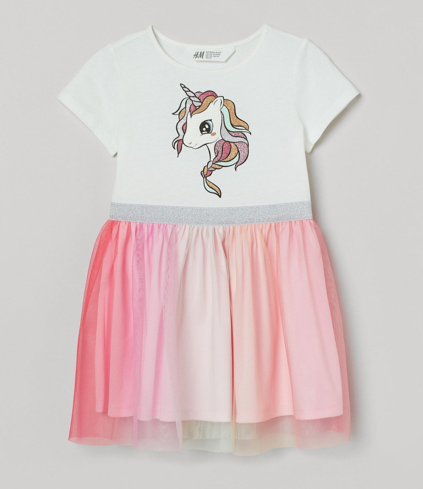 Vestido unicornio H&M Niña 40471459