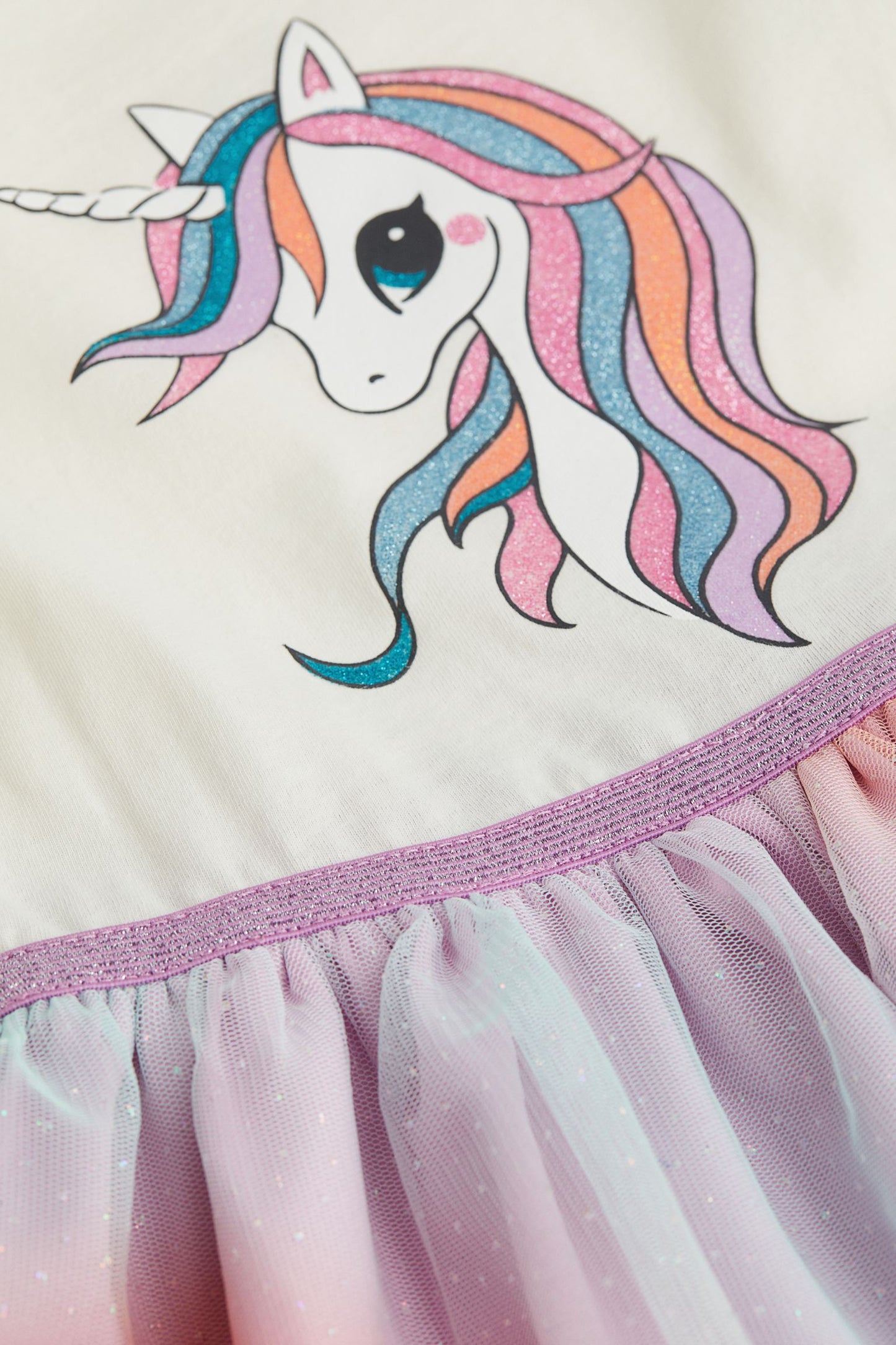 Vestido niña unicornio tutu H&M 74796784