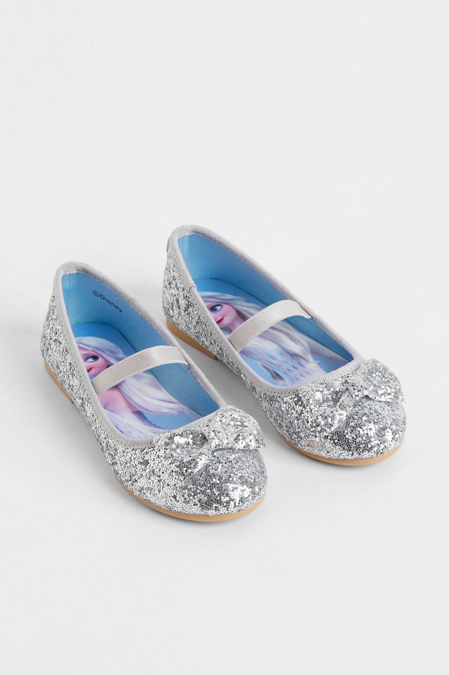 Zapatillas plateadas frozen H&M niña