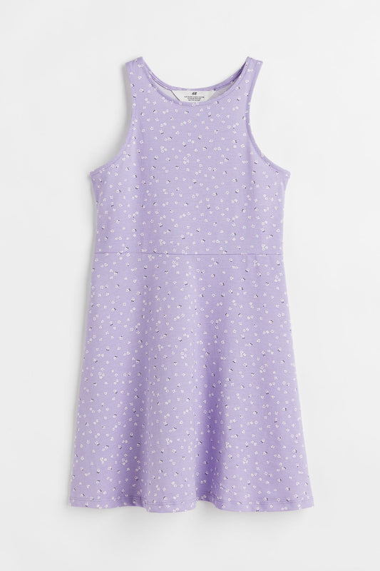 Vestido niña H&M morado 8 a 14+