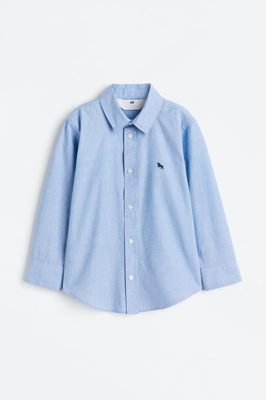 Camisa azul niño H&M formal manga larga