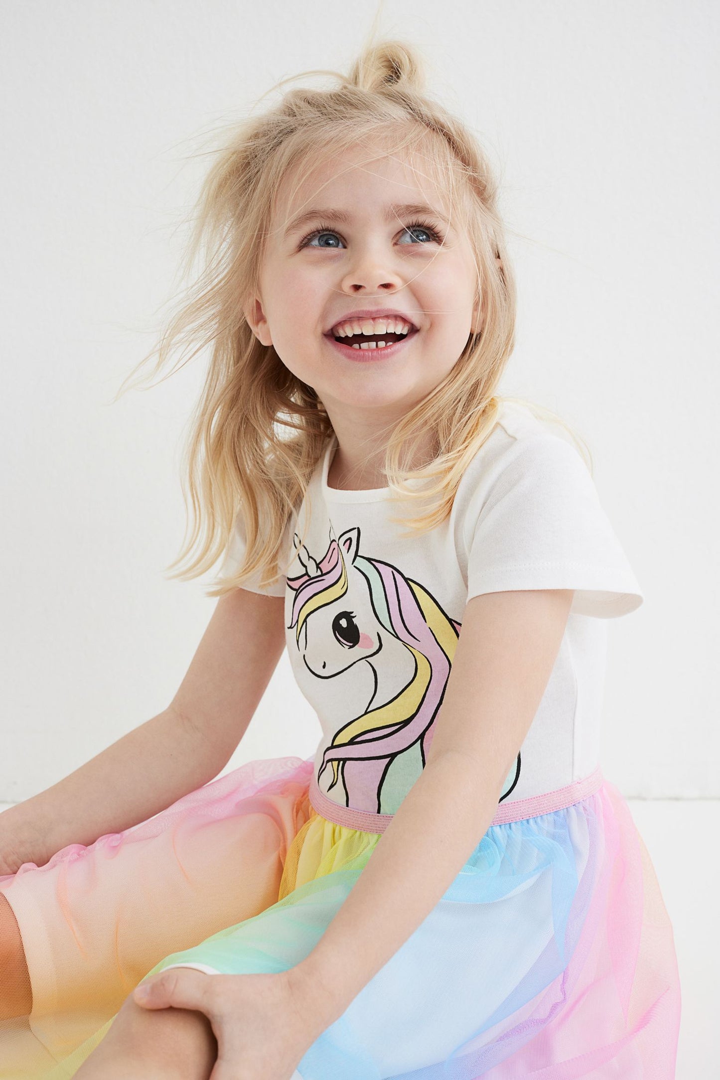 Vestido niña unicornio tutu H&M