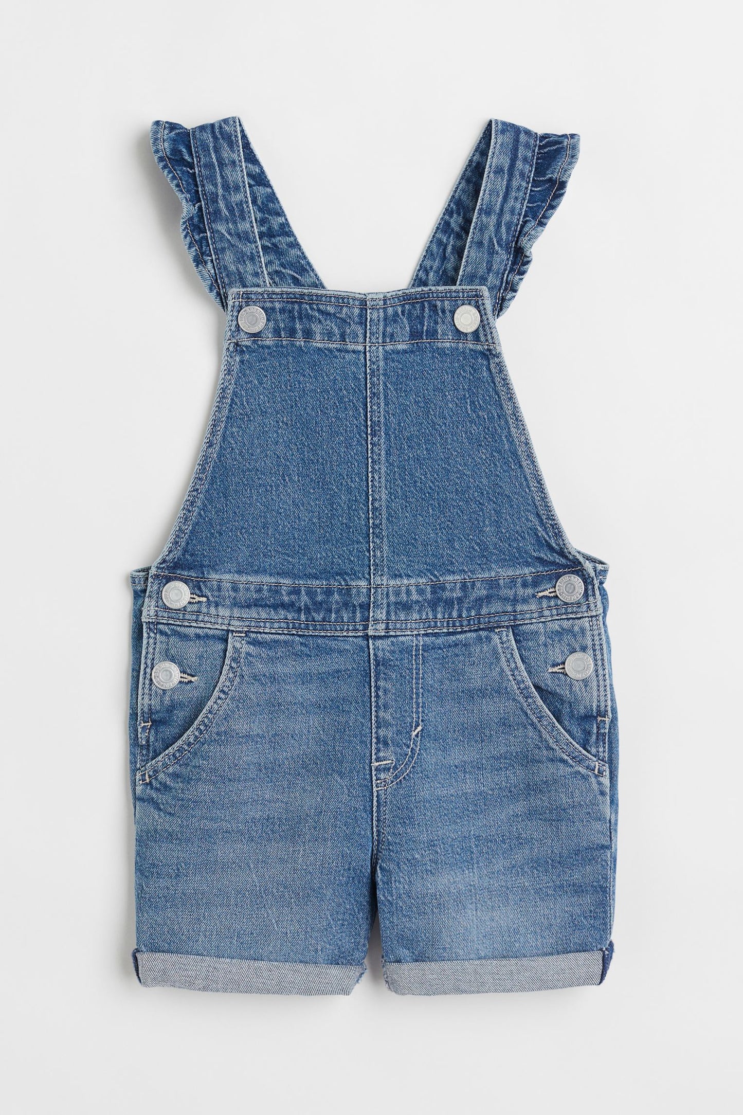 Overall shortall jeans niña H&M