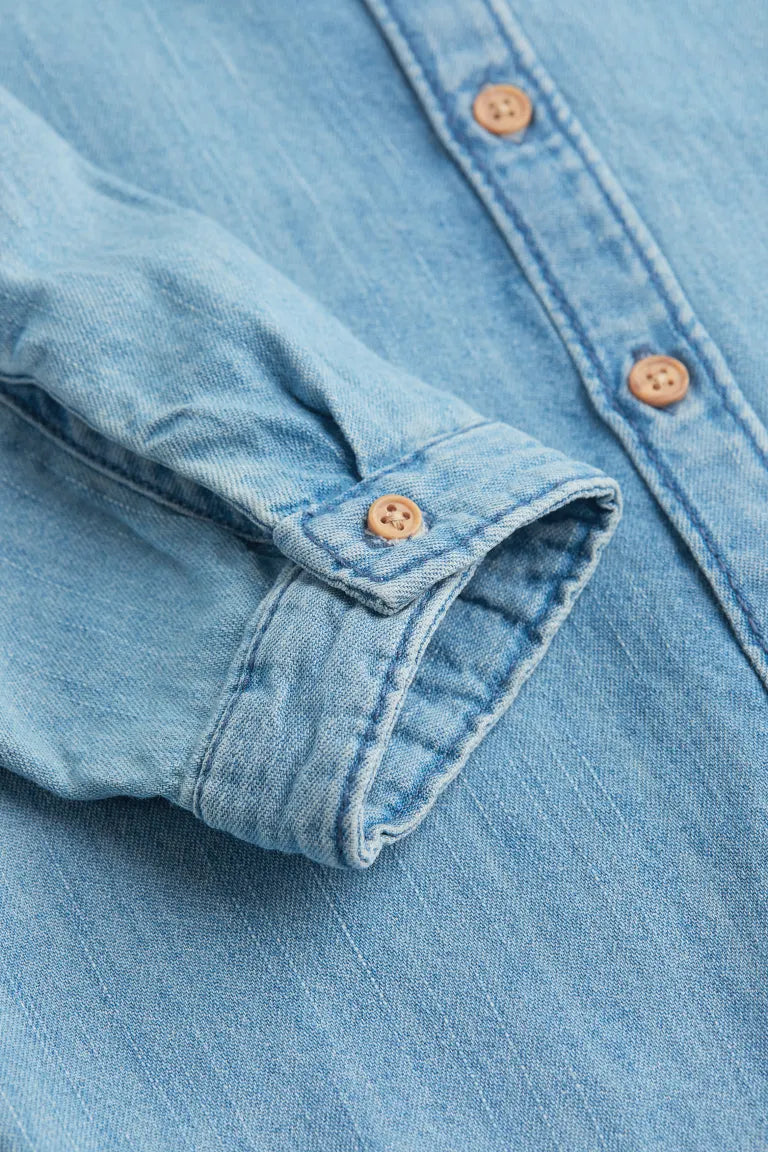 Set 2 piezas formal niño camisa jeans jogger H&M