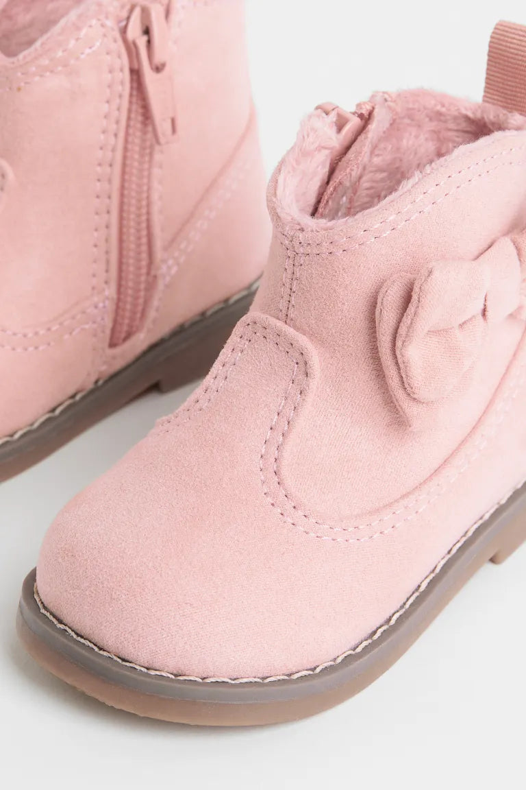 vanidad progresivo Paja Botines niña rosados chongo H&M botas boots combat – Kima Shop HN