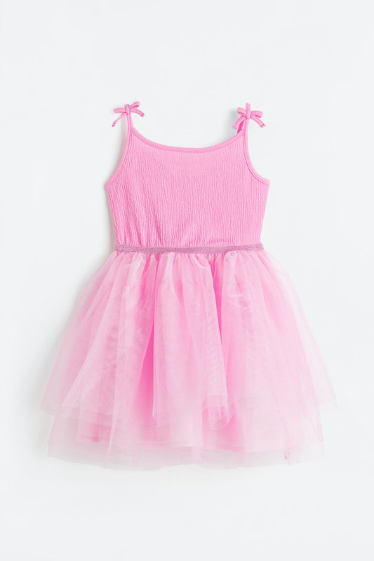 Vestido rosado  tutu niña H&M 78020848